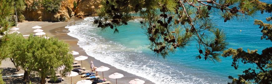 Strand op Kreta