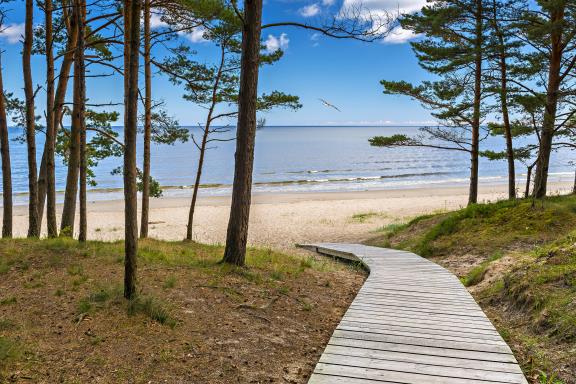 Baltische kust, Letland