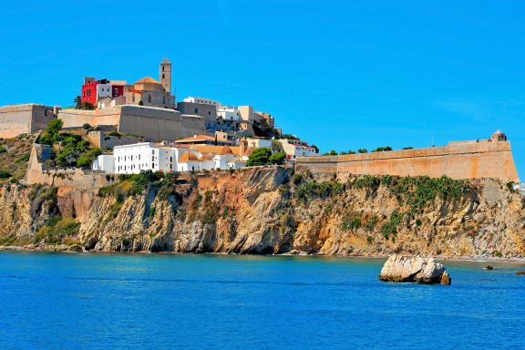 Cathedraal op Ibiza