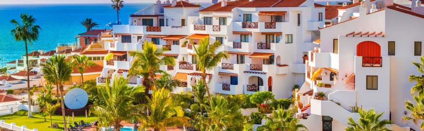 Een stad op Tenerife