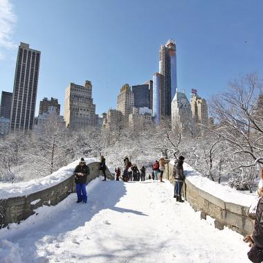 Sneeuw in New York